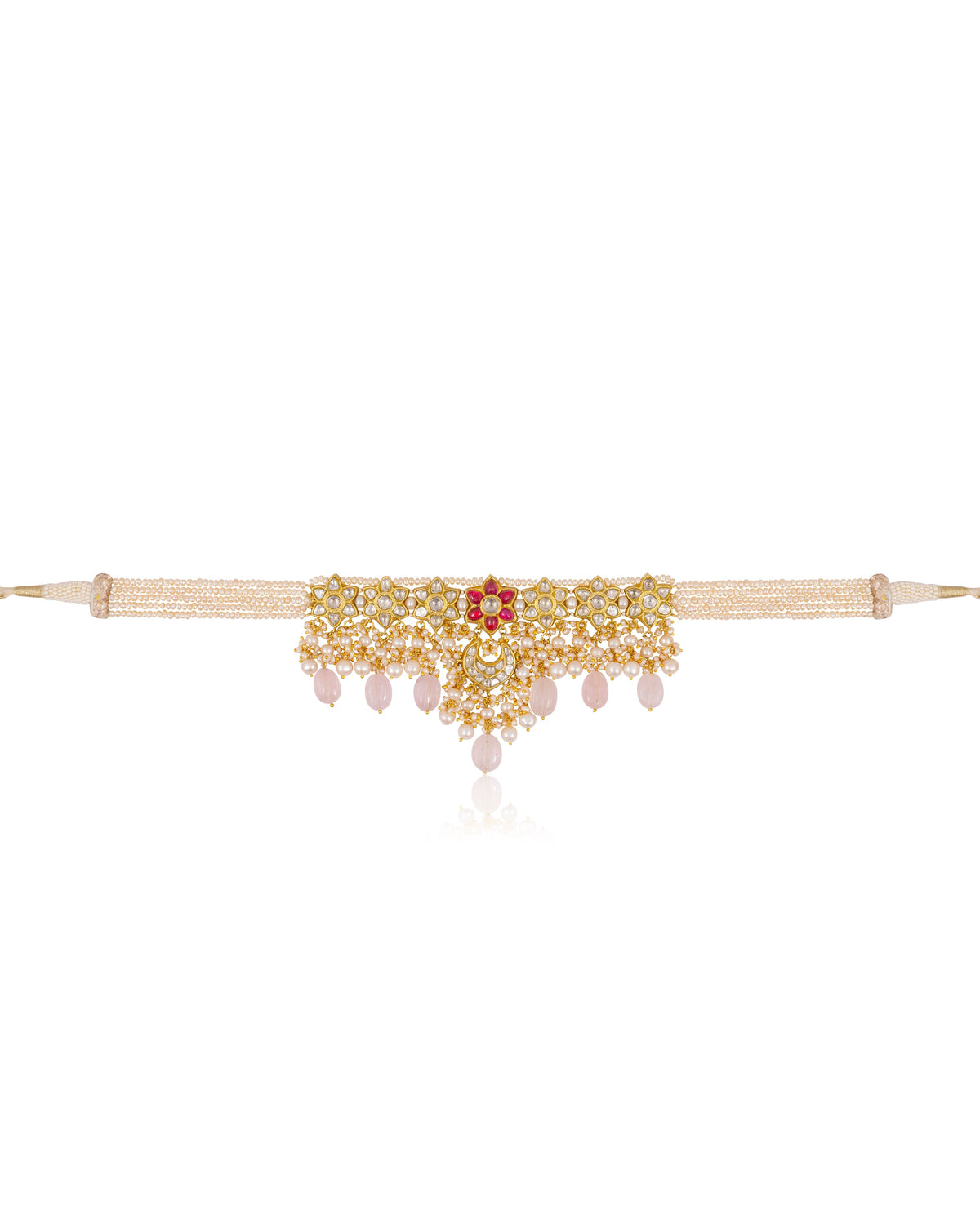 Hayley Choker And Tessa Chandbalis Polki Set