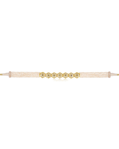 Mr And Mrs Mahi Set - Mahi Bridal Polki  Set