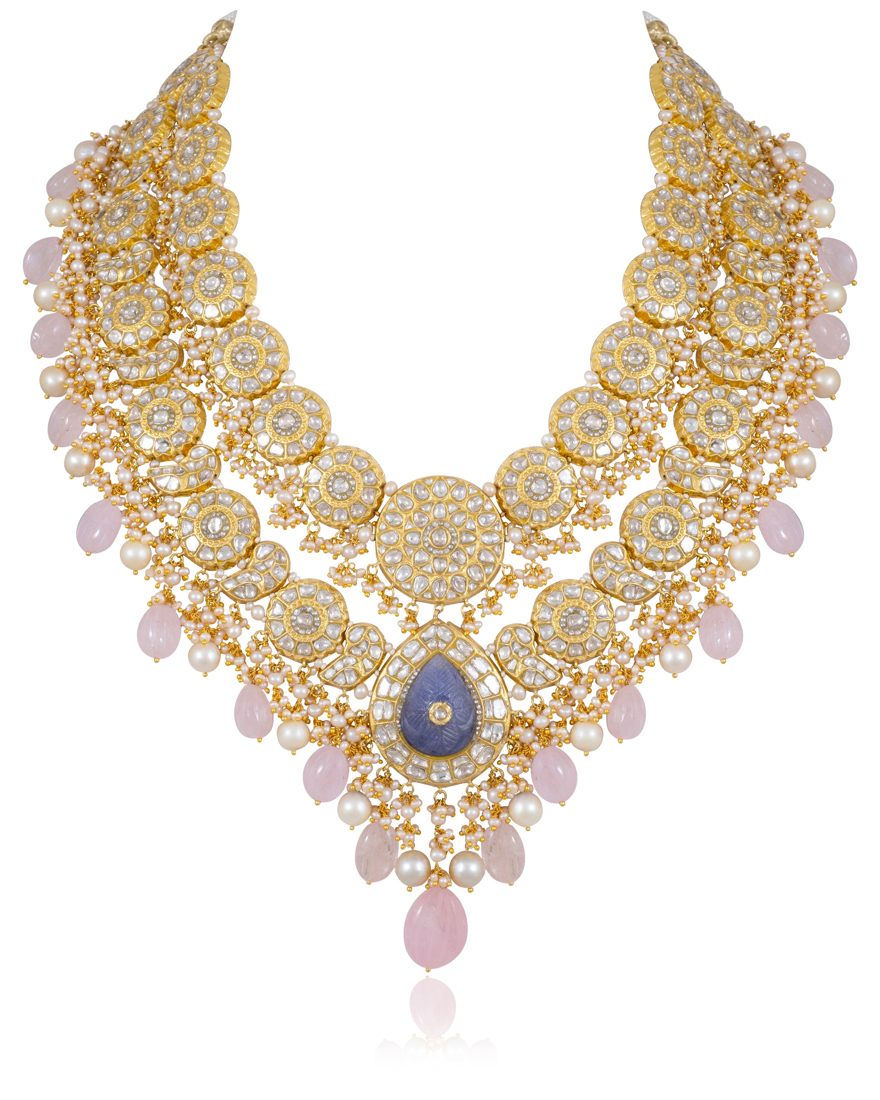 Darshita Polki Long Necklace