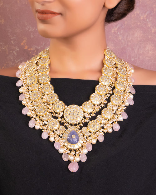 Darshita Polki Long Necklace