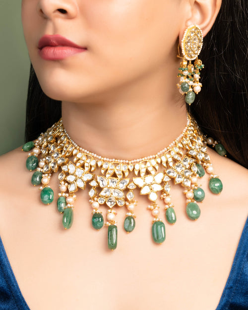 Mauni Jadau Polki Necklace