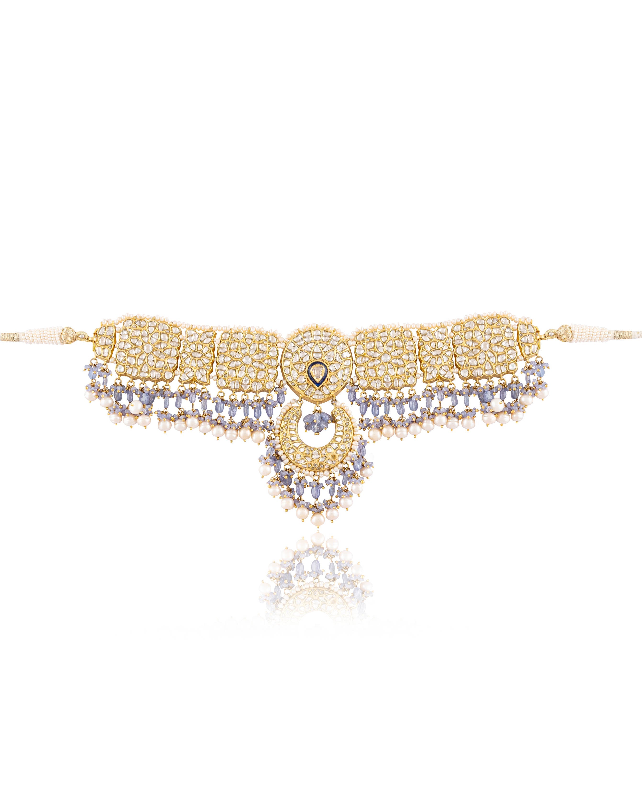 Vasundhara Polki Choker