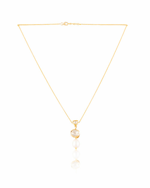 Tasnim Jadau Polki Pendant
