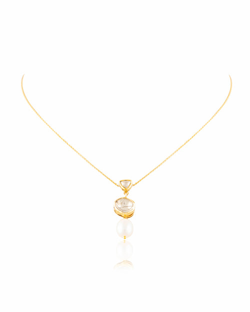 Tasnim Jadau Polki Pendant