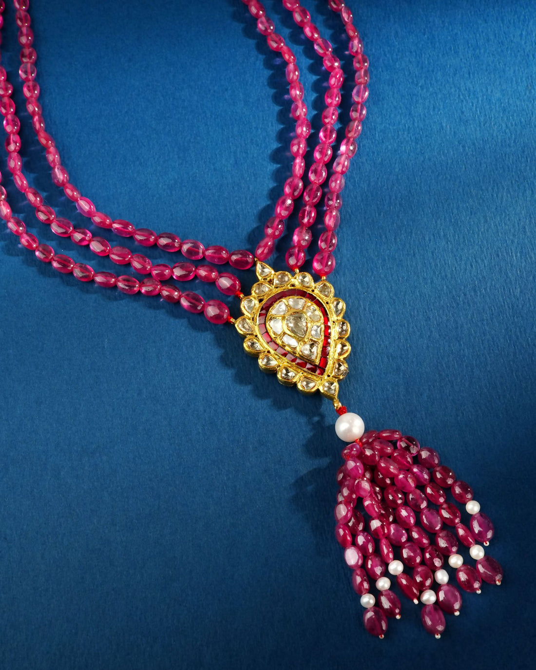 Nara Polki Bead Pendant