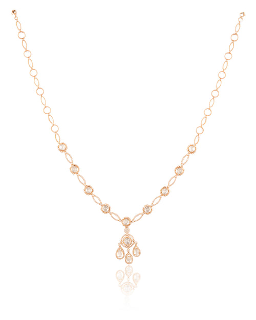 Emma Polki  And Diamond Necklace