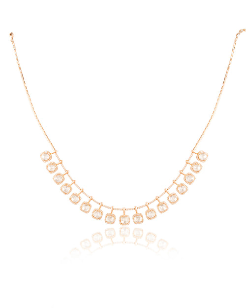 Kashish Polki And Diamond Necklace
