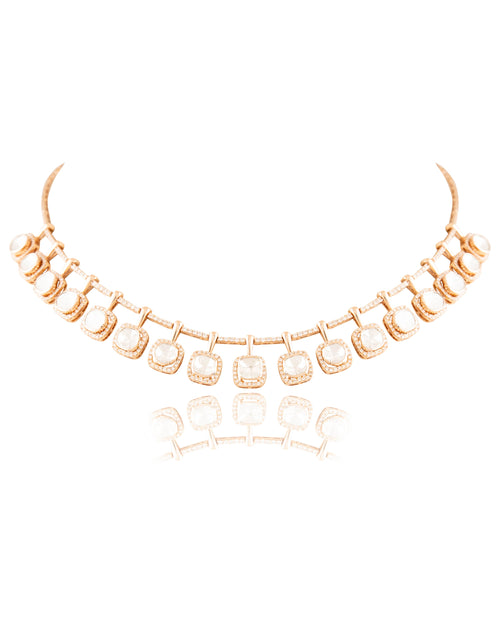 Kashish Polki And Diamond Necklace
