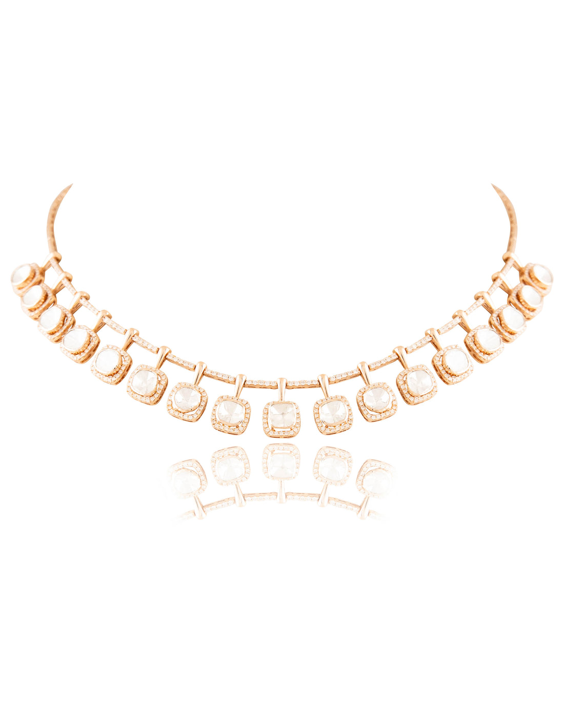 Kashish Polki And Diamond Necklace