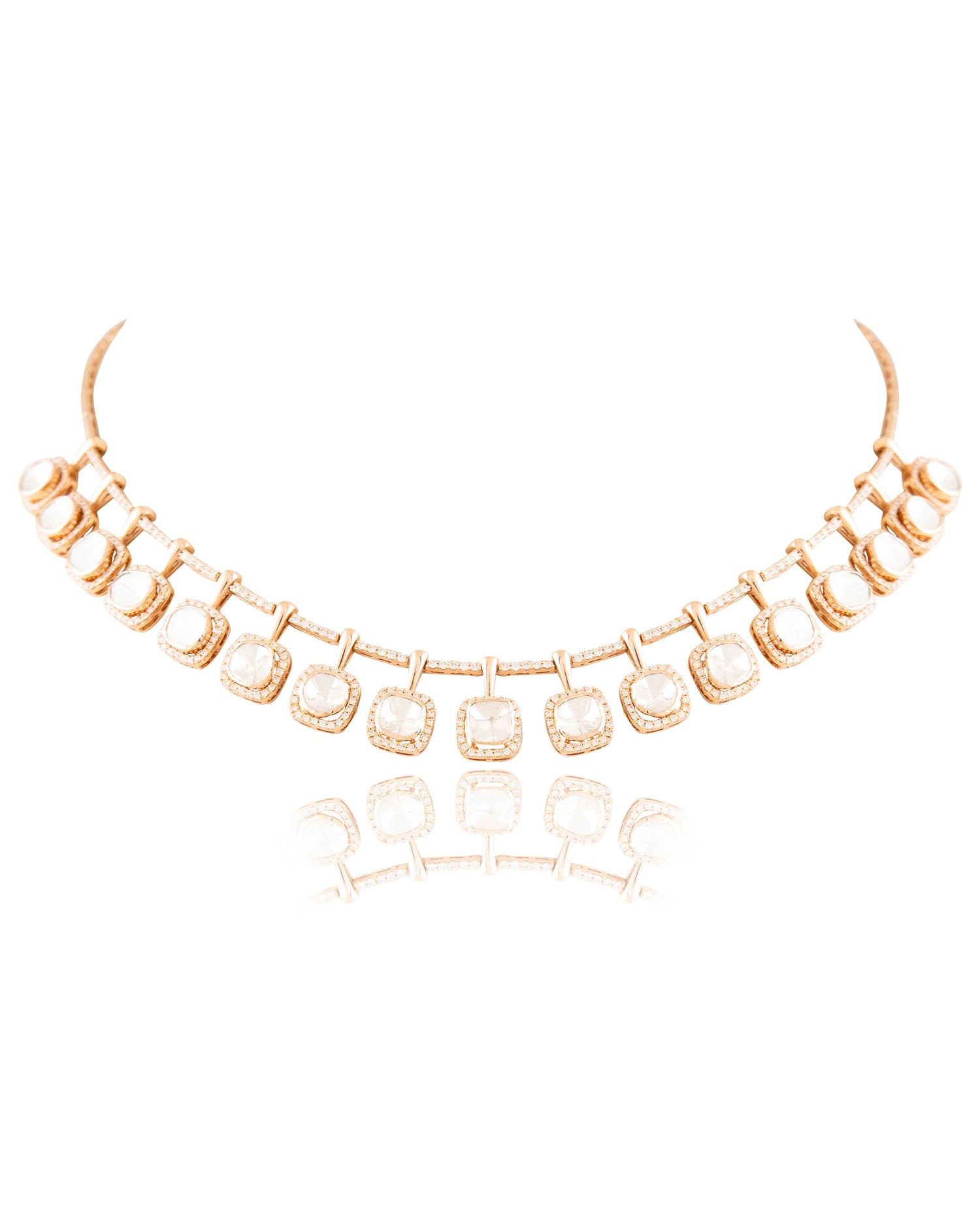 Kashish Polki And Diamond Necklace