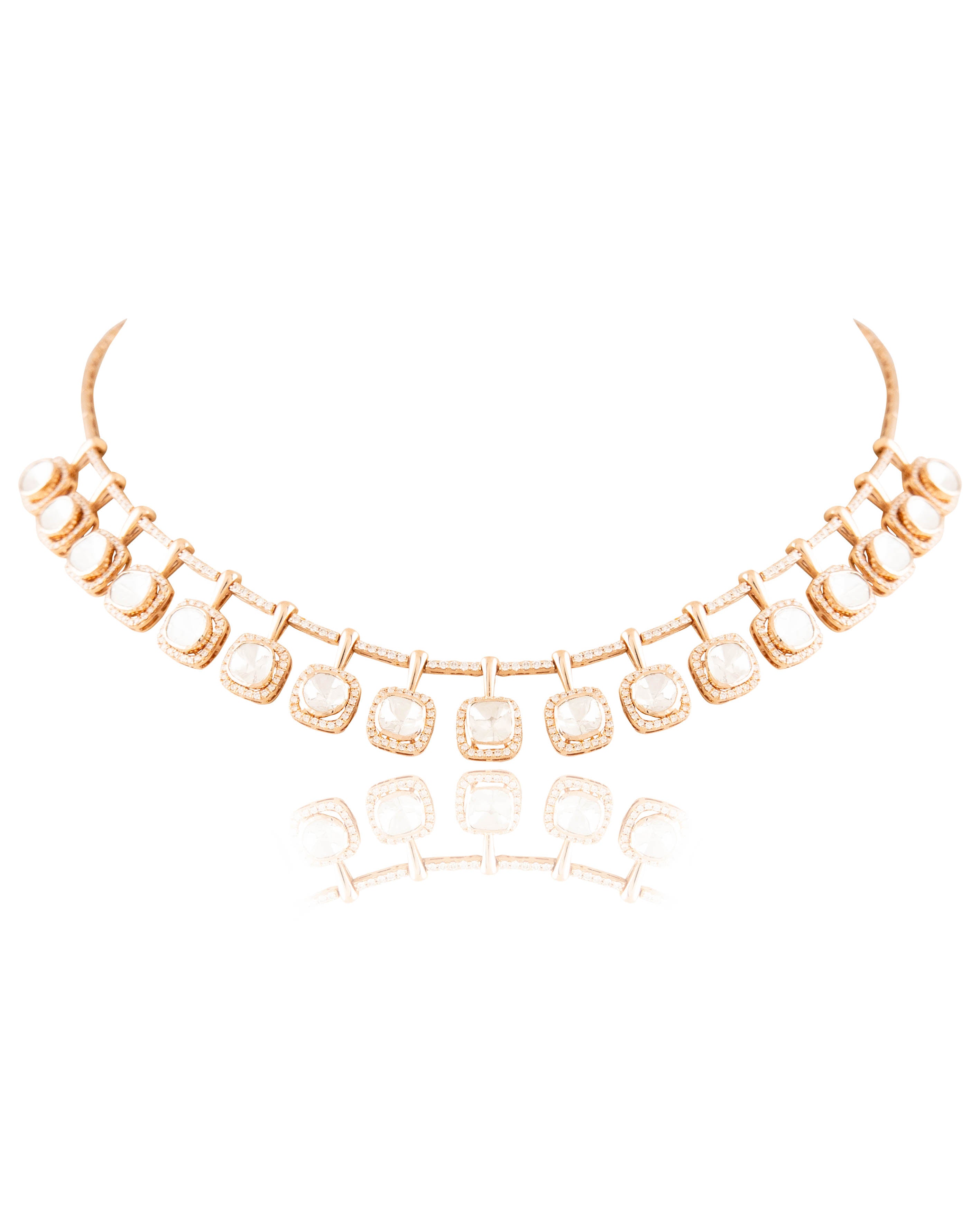 Kashish Polki And Diamond Necklace