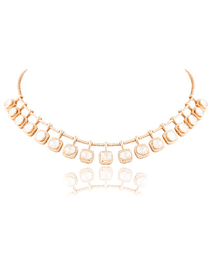 Kashish Polki And Diamond Necklace