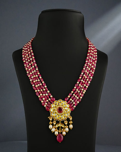 Jeena Polki Bead Pendant