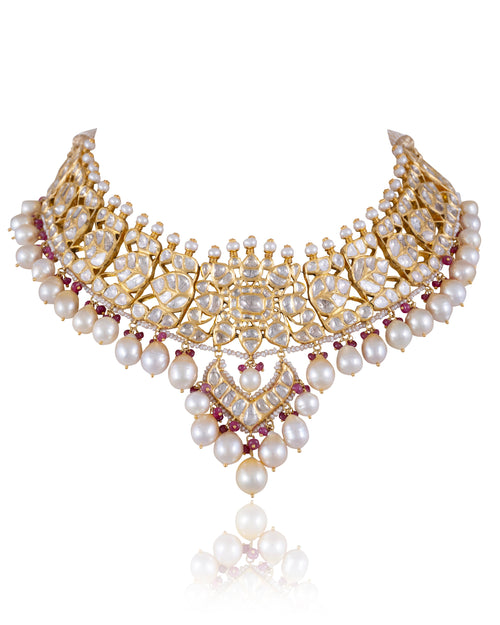 Radhika Jadau Polki Necklace