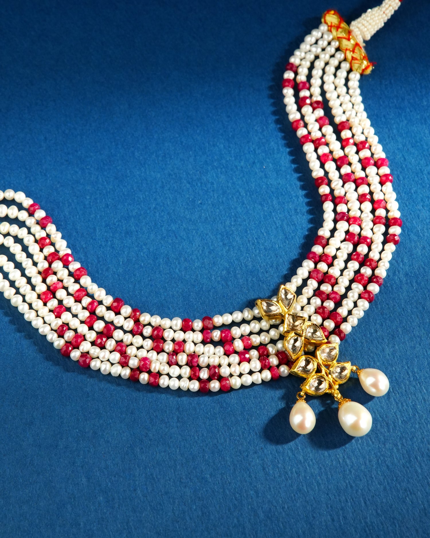 Mishthi Jadau Polki Bead Choker