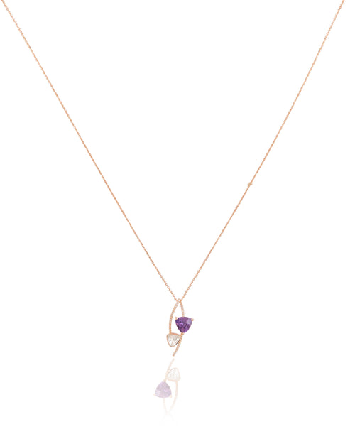 Samidha Polki And Diamond Pendant