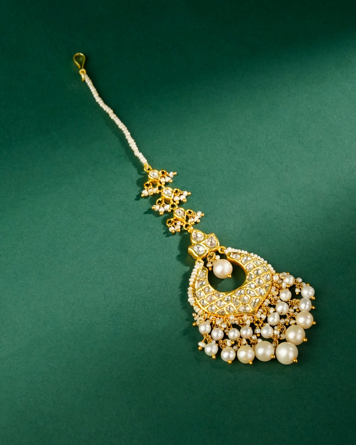 Reese Polki And Diamond Maangtika