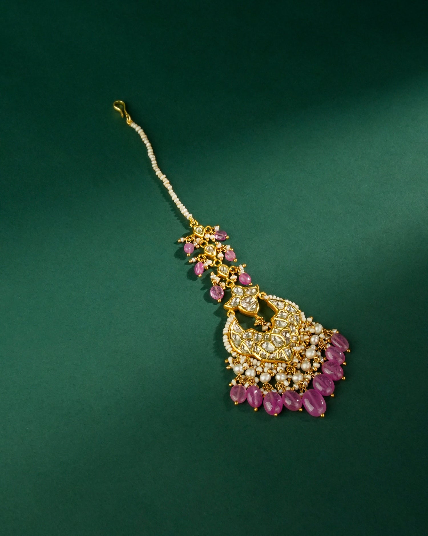 Jeena Polki And Diamond Maangtika