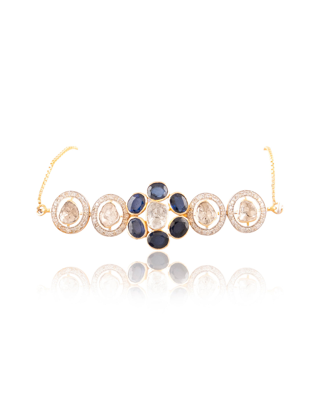 Manasvi Polki And Diamond Loose Bracelet