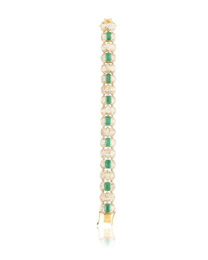 Garima Polki And Diamond Loose Bracelet