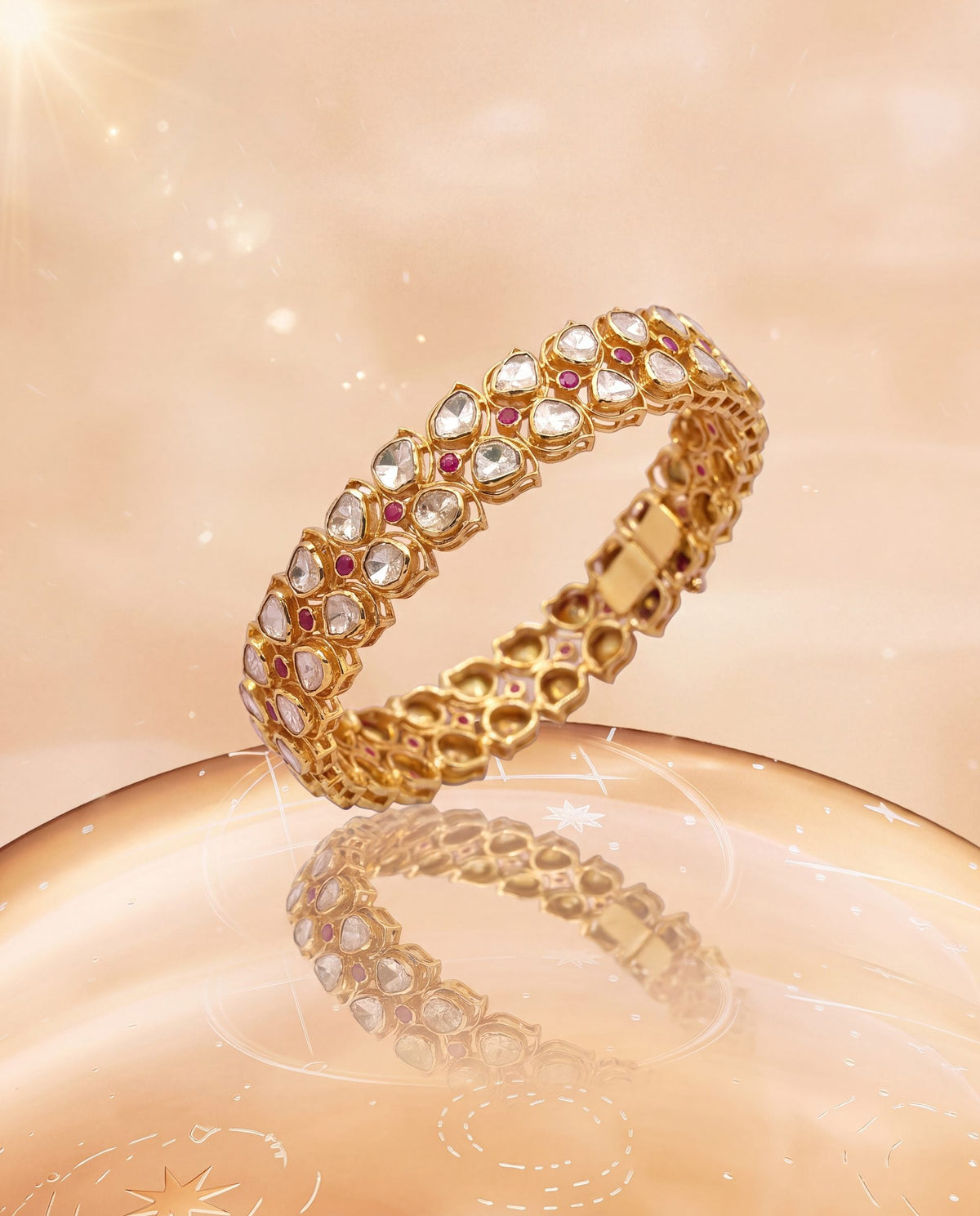 Miraya Polki Bangle