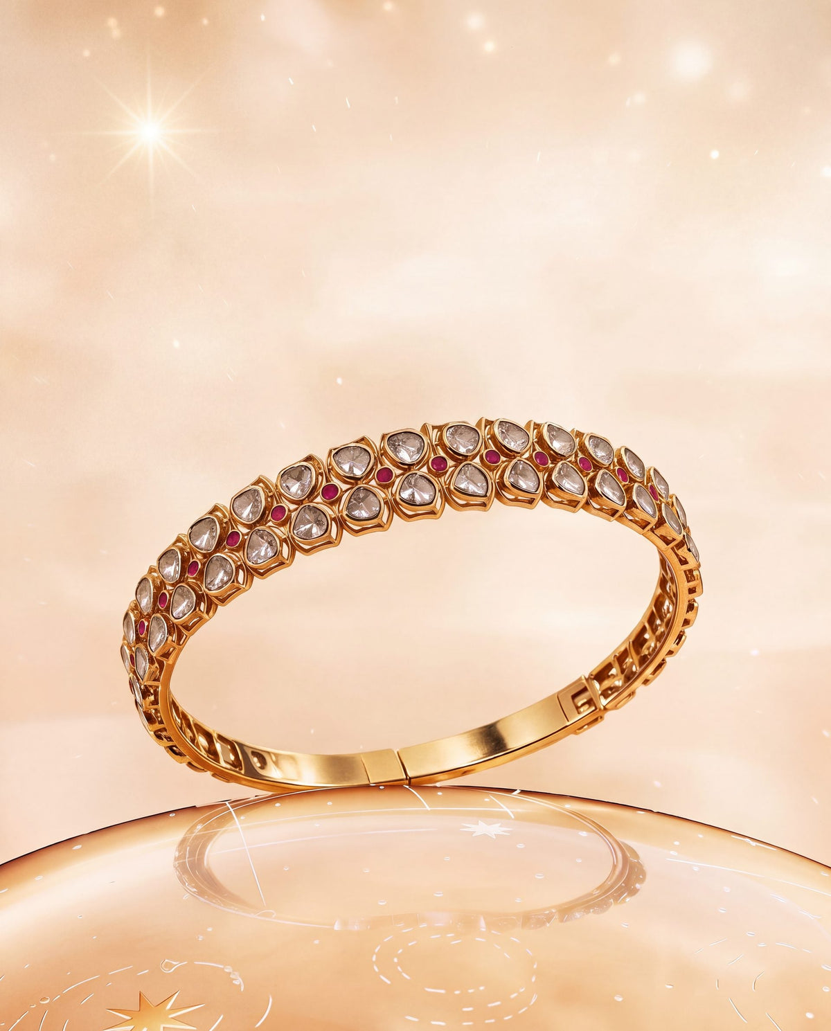 Miraya Polki Bangle