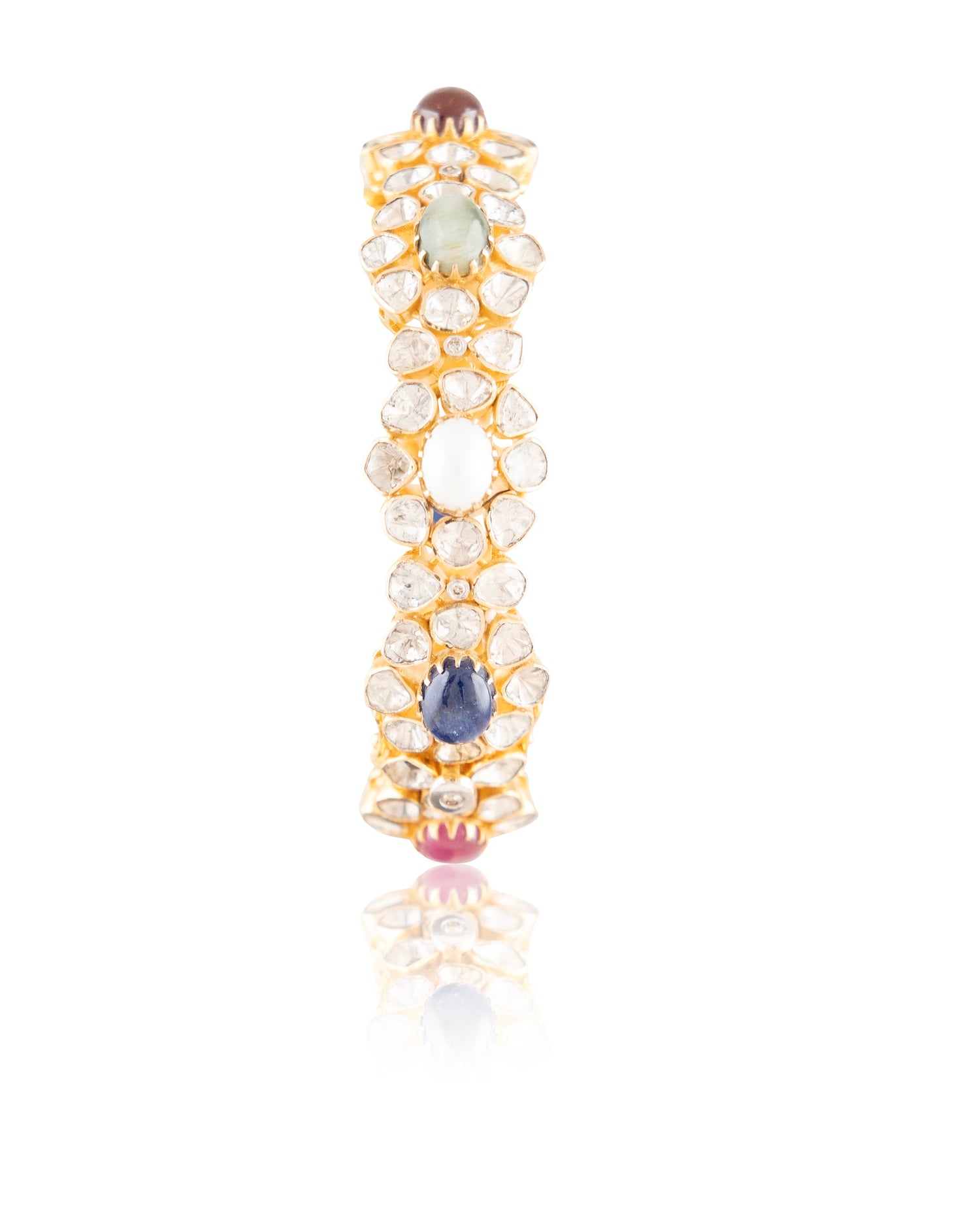 Kartiki Polki And Diamond Bangle