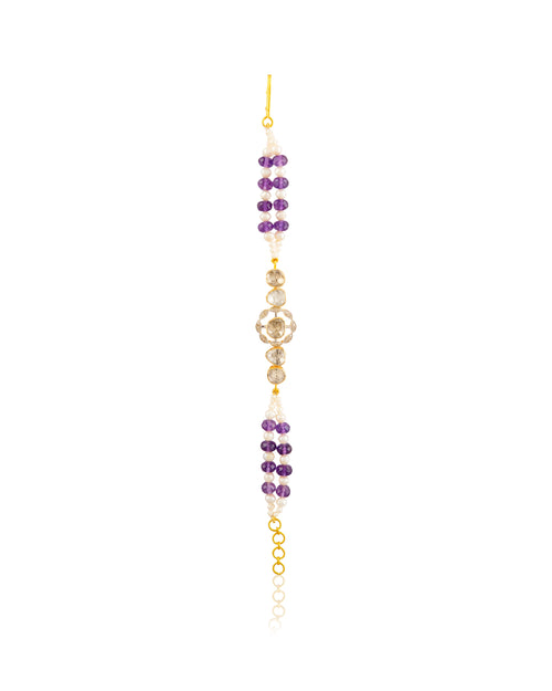 Anisha Polki And Diamond Loose Bracelet