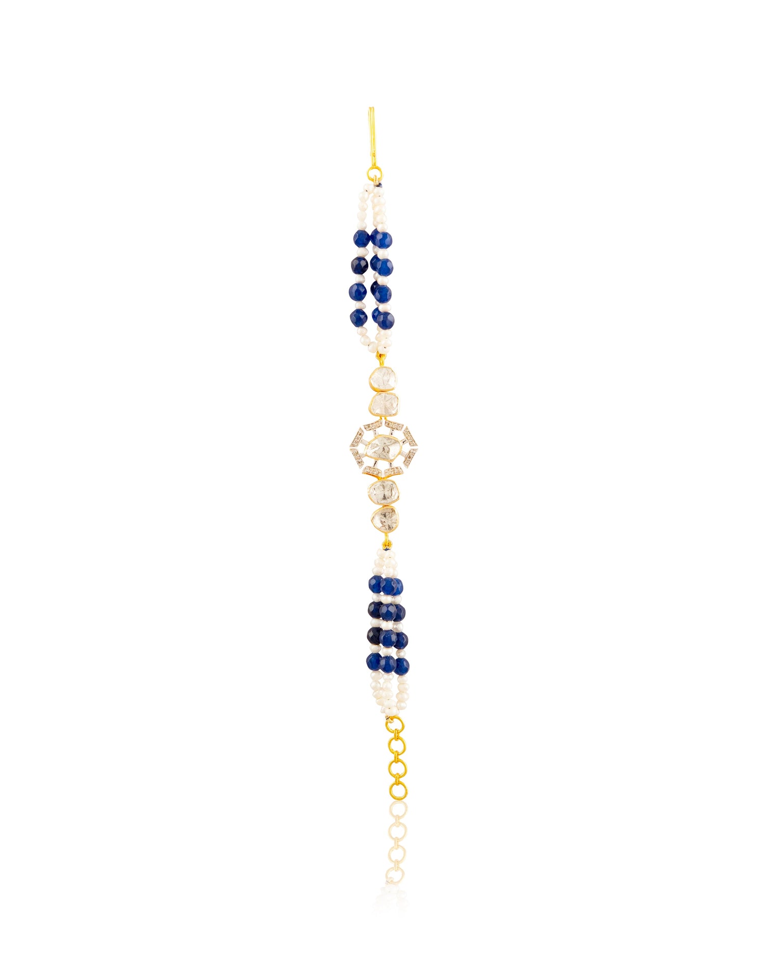 Jiya Polki And Diamond Loose Bracelet