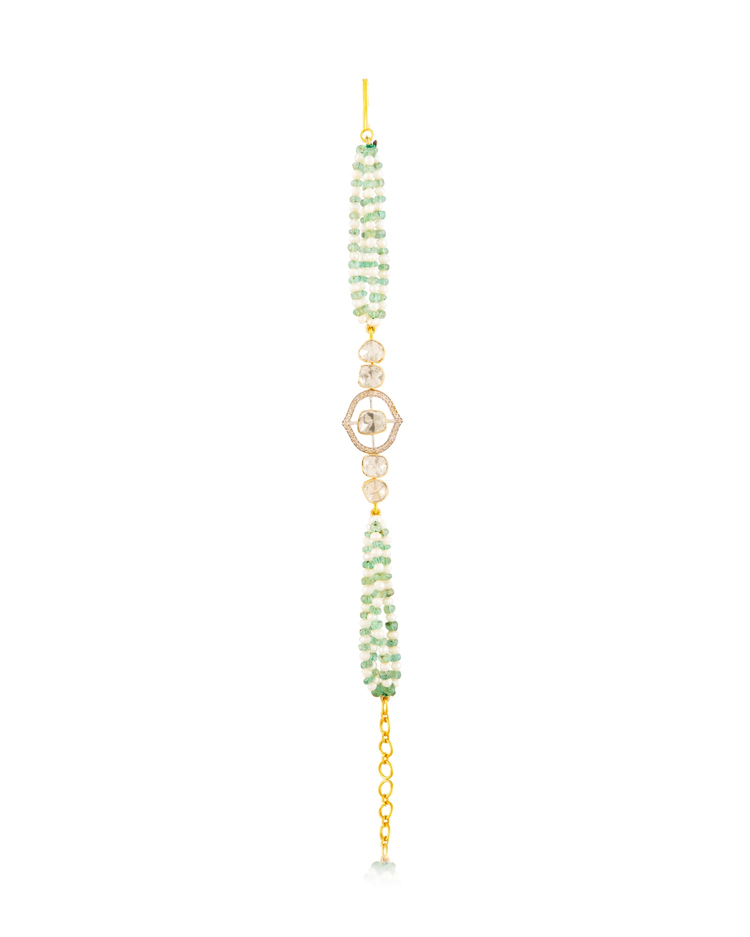 Purvi Polki And Diamond Loose Bracelet