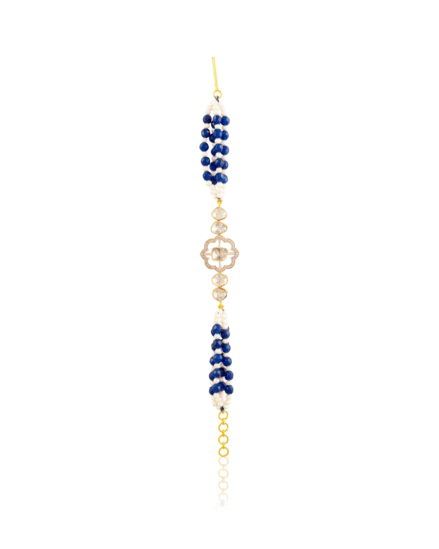 Melba Polki And Diamond Loose Bracelet