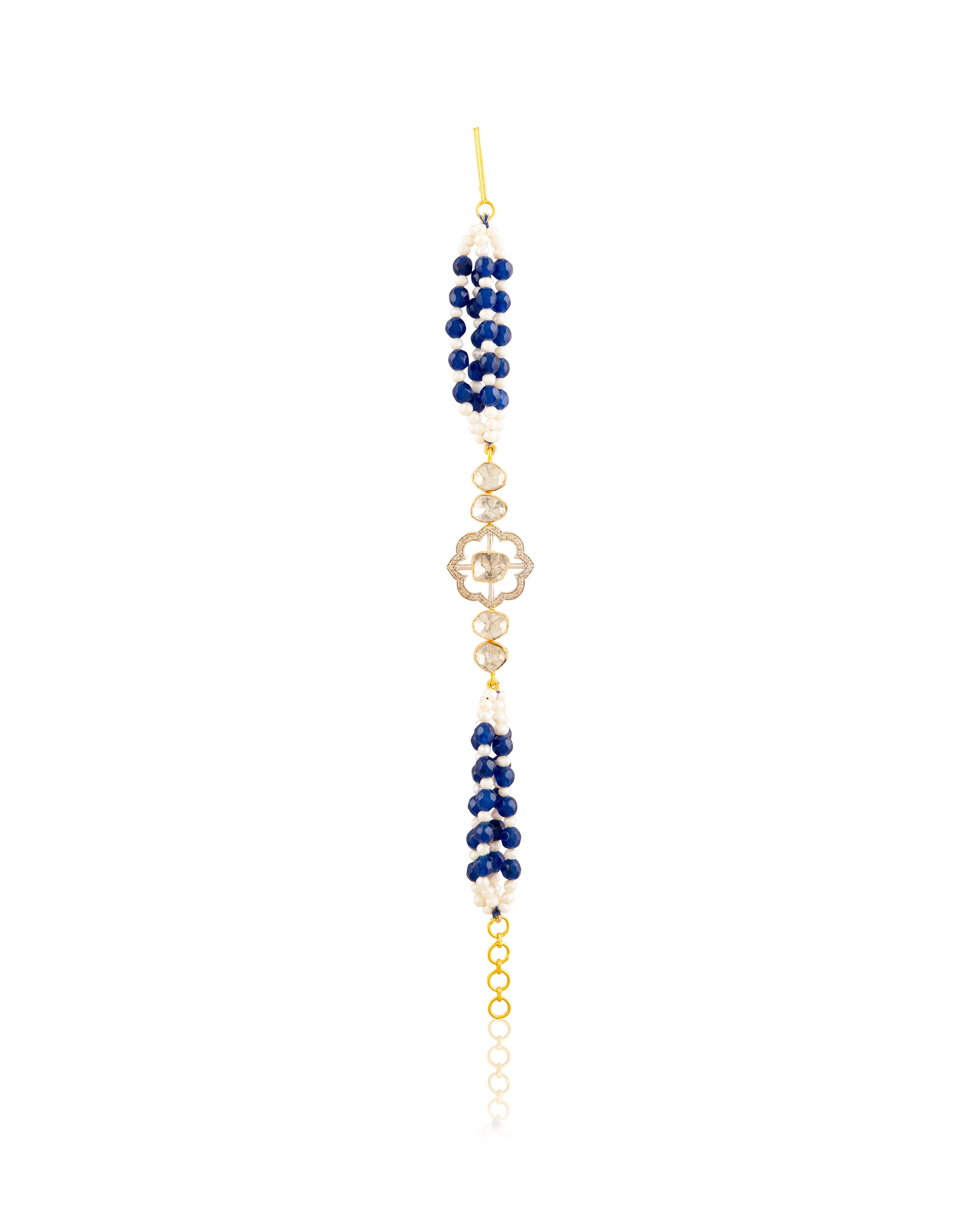 Melba Polki And Diamond Loose Bracelet