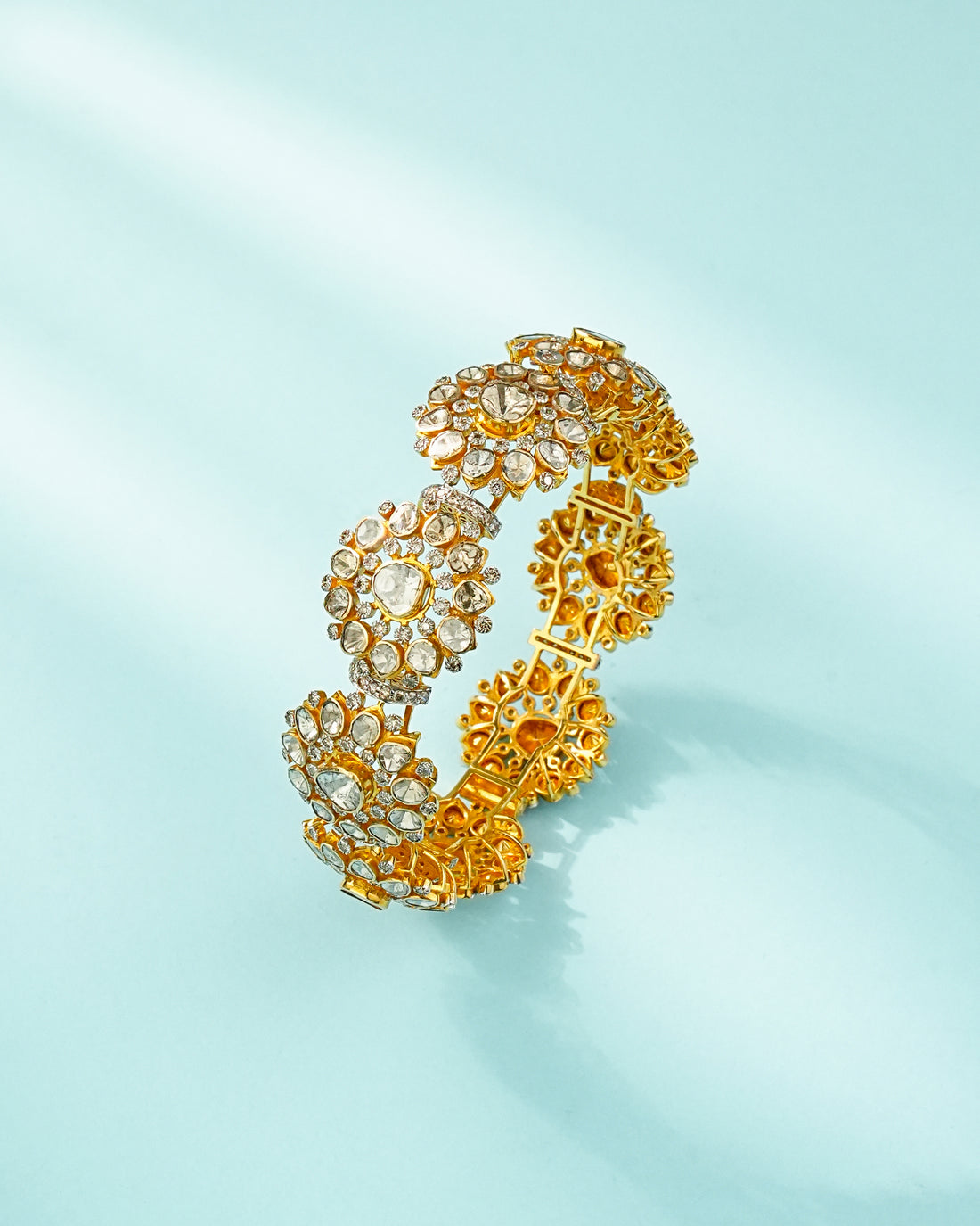 Kaynat Polki And Diamond Loose Bracelet