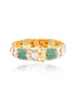 Pritha Polki And Diamond Bangle