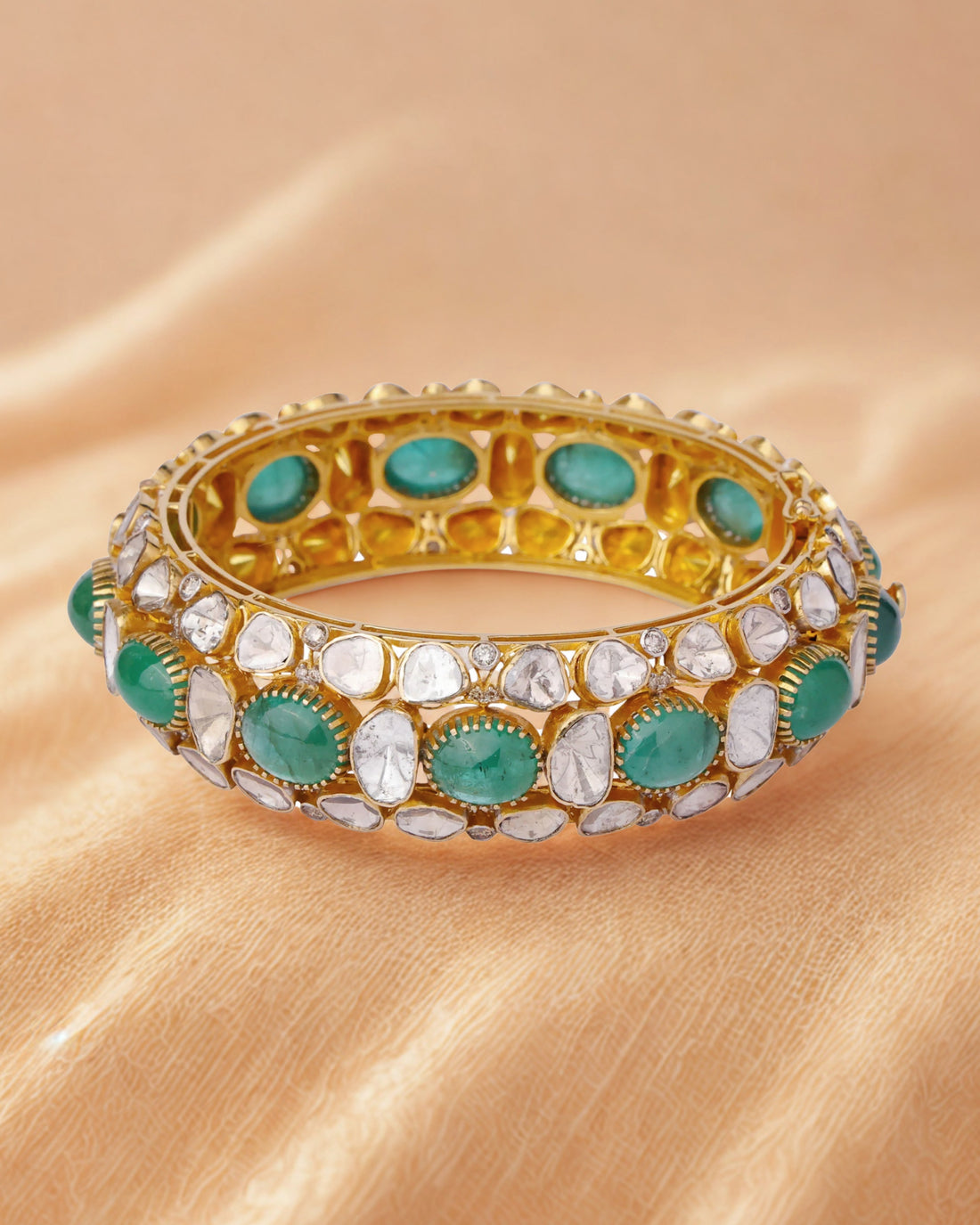 Nyx Polki And Diamond Bangle