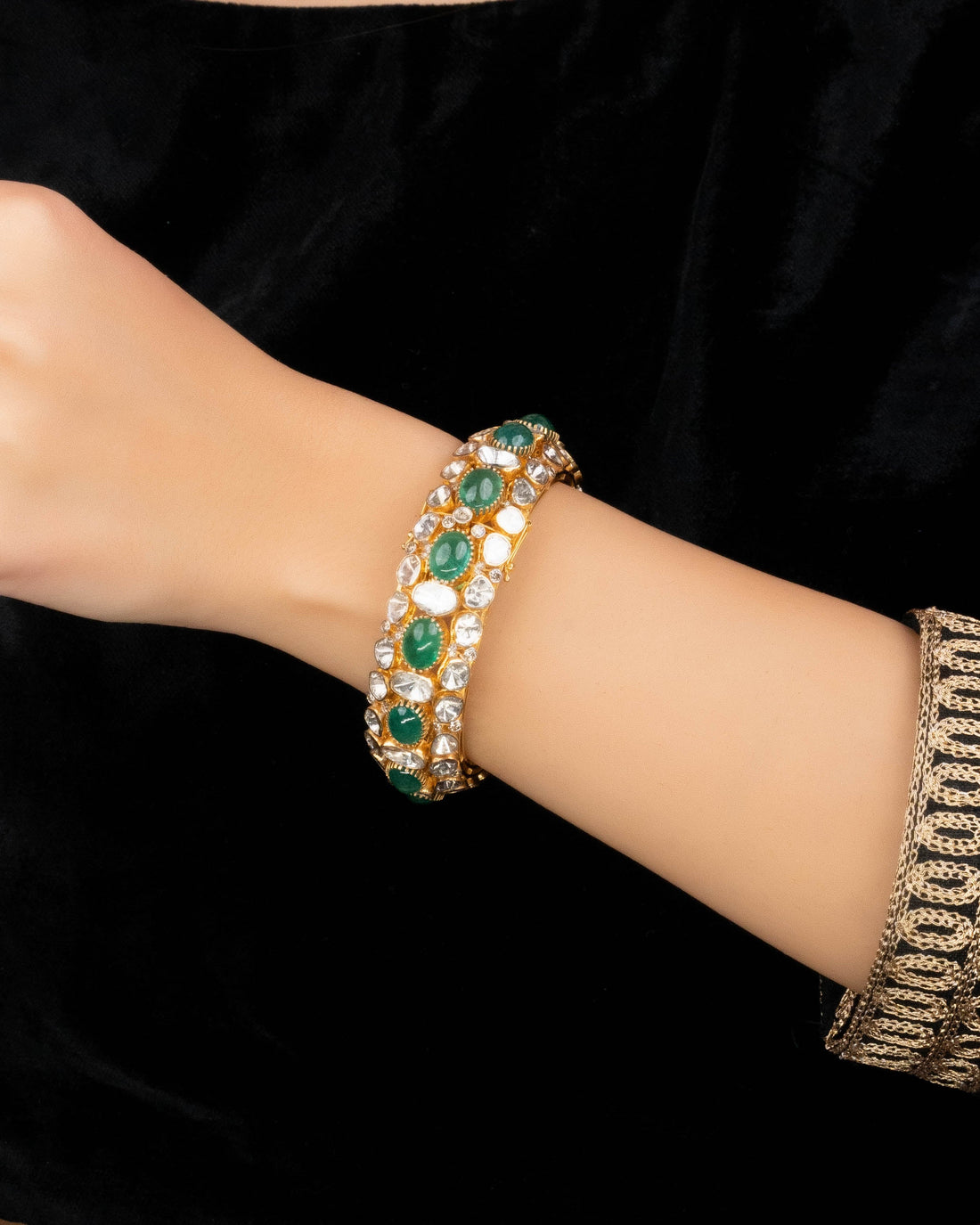 Sameera Polki And Diamond Bangle