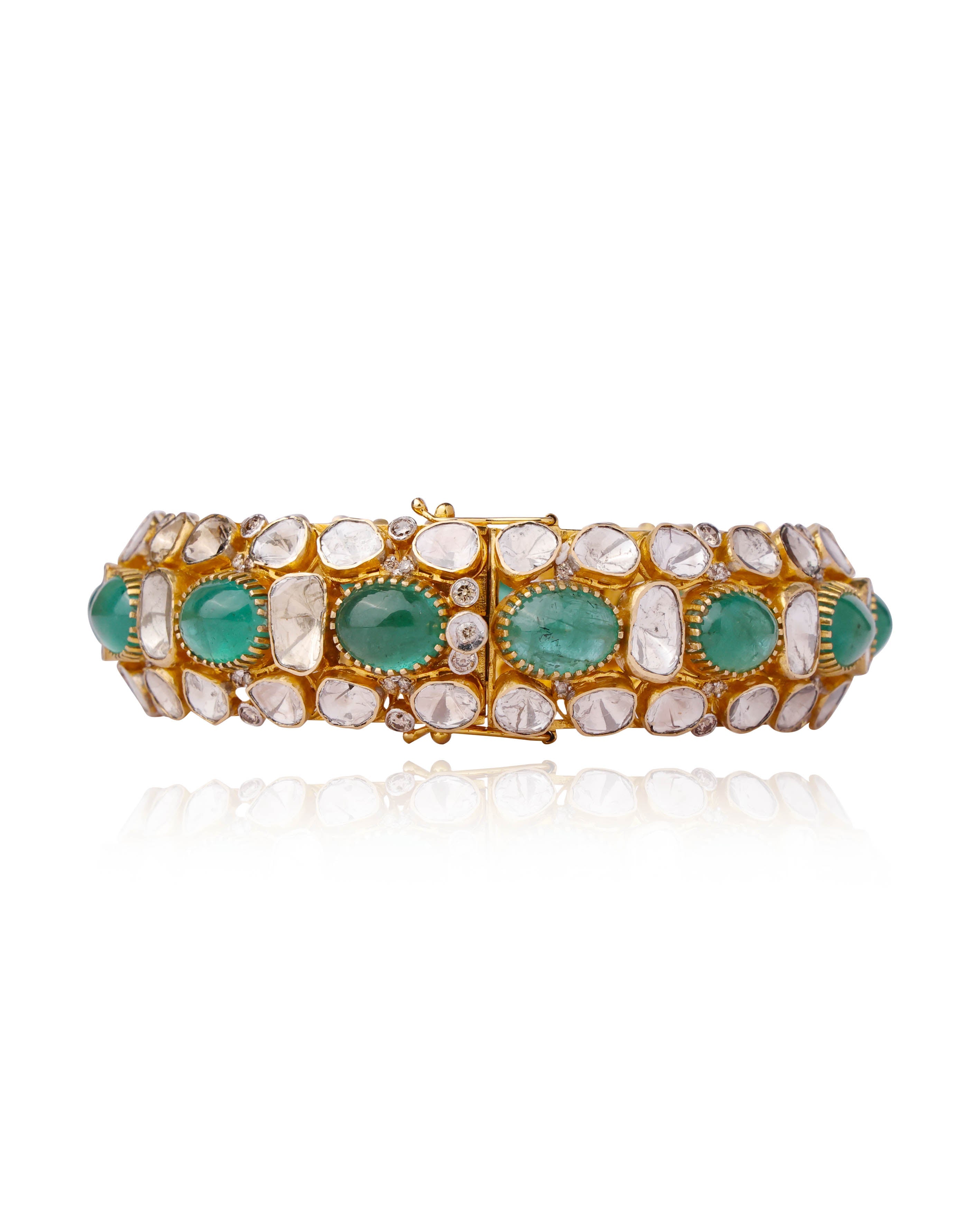 Sameera Polki And Diamond Bangle