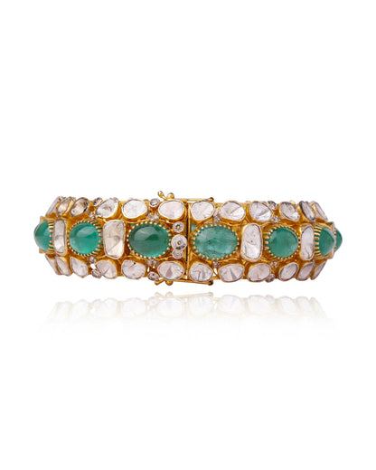 Sameera Polki And Diamond Bangle