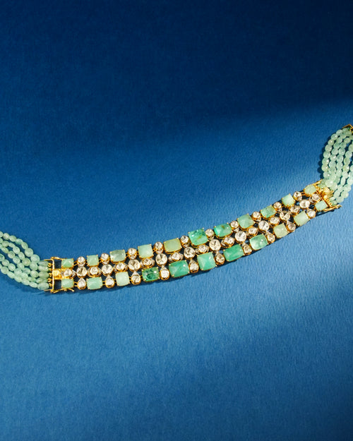 Vidya Polki And Diamond Loose Bracelet