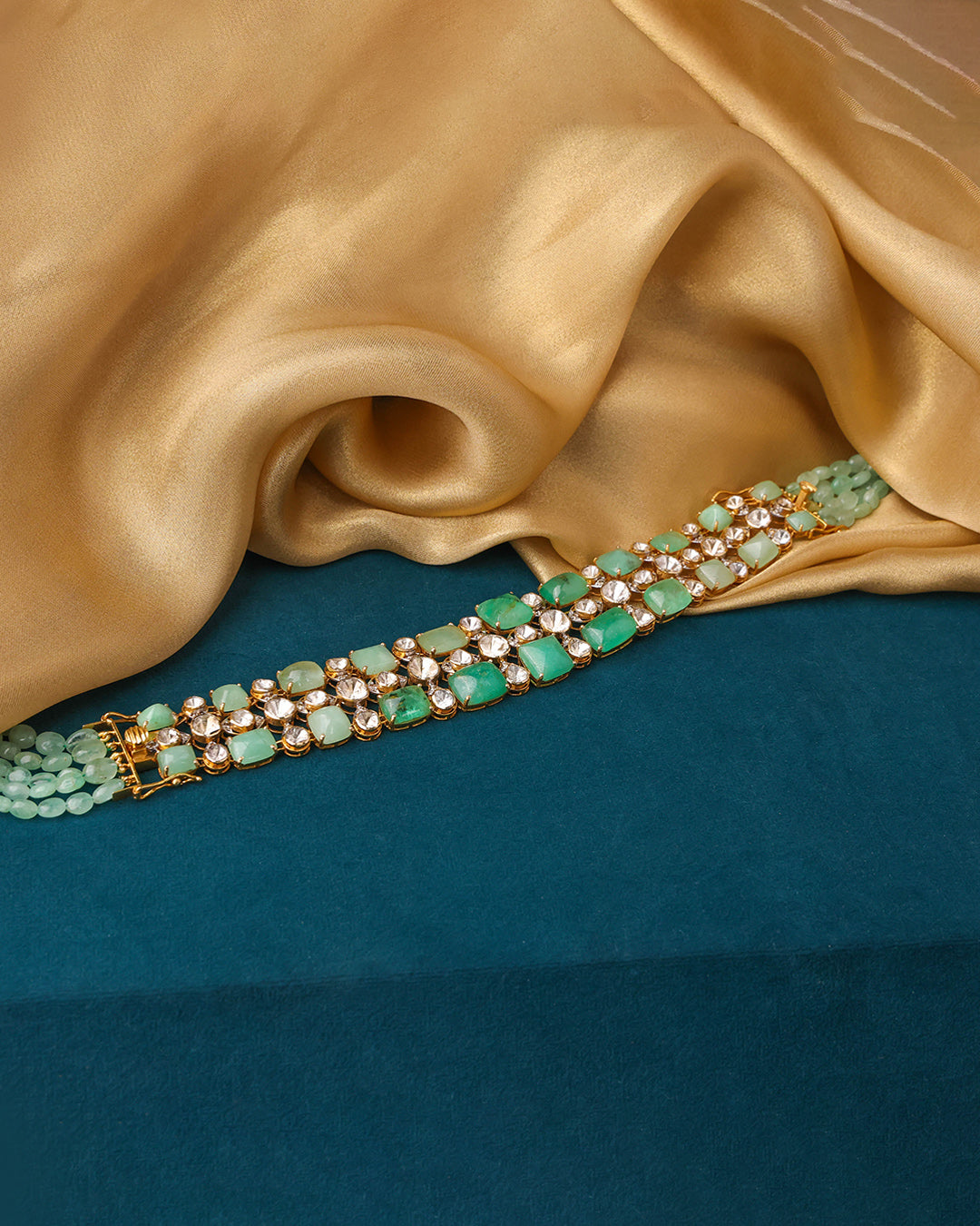 Vidya Polki And Diamond Loose Bracelet