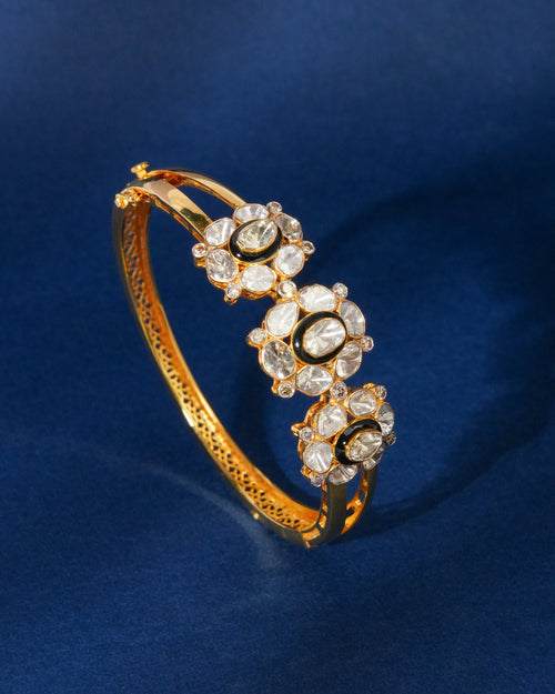 Seraphine Polki And Diamond Bangle