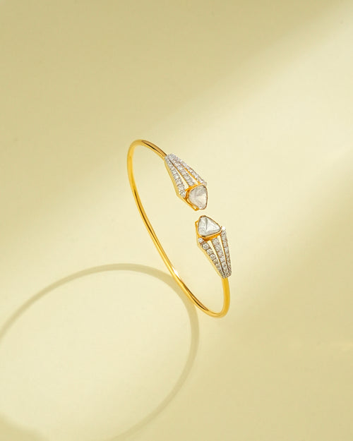 Isha Polki And Diamond Loose Bracelet