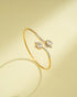 Anvi Polki And Diamond Bangle