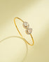 Inaya Polki And Diamond Bangle