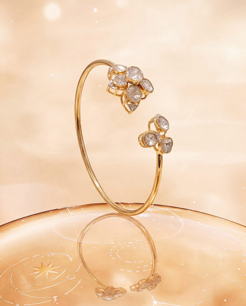 Amara Polki And Diamond Loose Bracelet