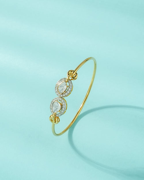 Lakshita Polki And Diamond Loose Bracelet