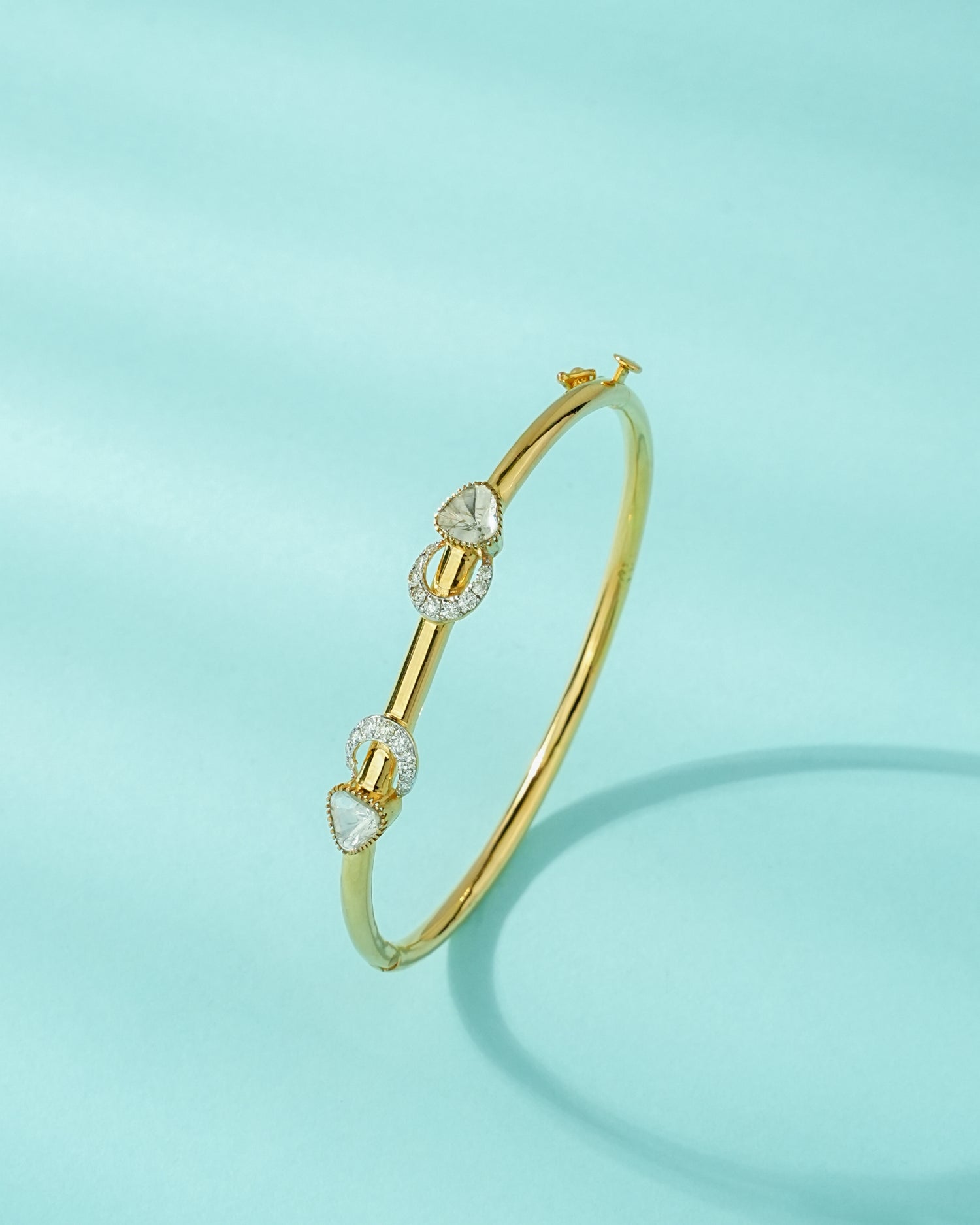 Latika Polki And Diamond Loose Bracelet