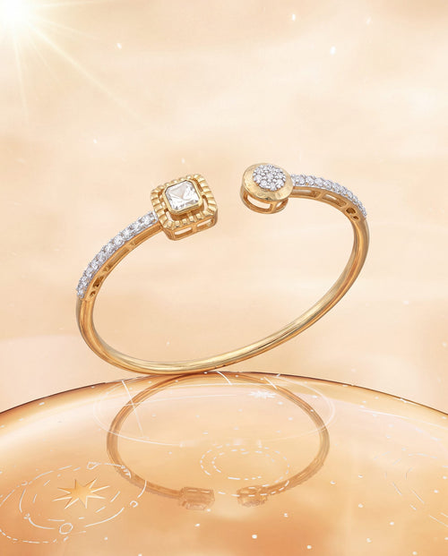 Zoya Polki And Diamond Loose Bracelet