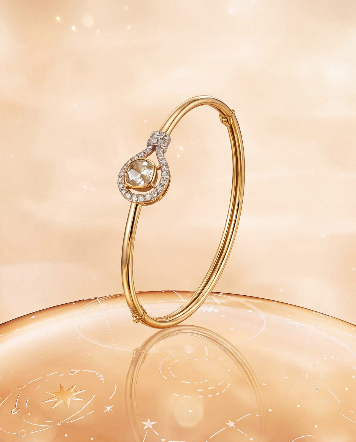 Chhavi Polki And Diamond Bracelet