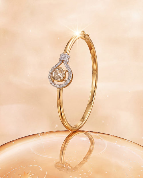 Viddhi Polki And Diamond Loose Bracelet